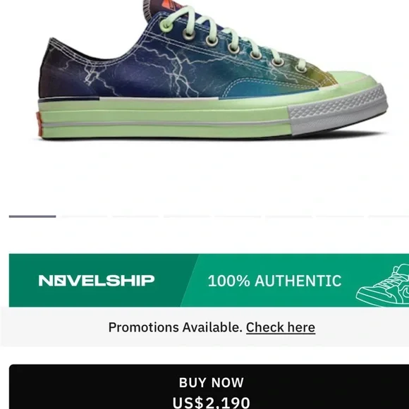 Piggalle x converse low 70 stormssize 11 men's ultra rare